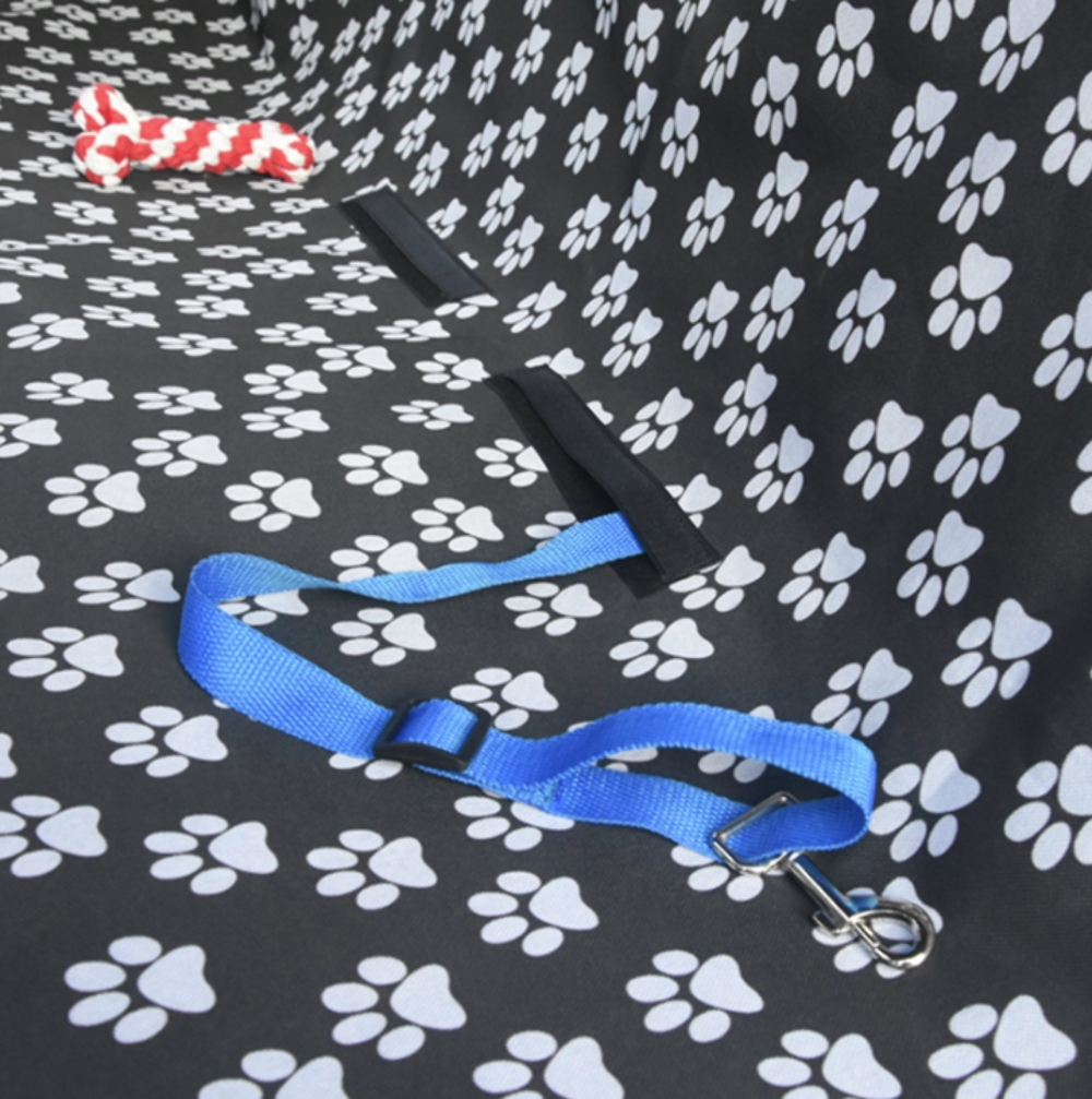 Waterproof Pet Car Seat Cover Black or Blue - Pet Supplies Australia