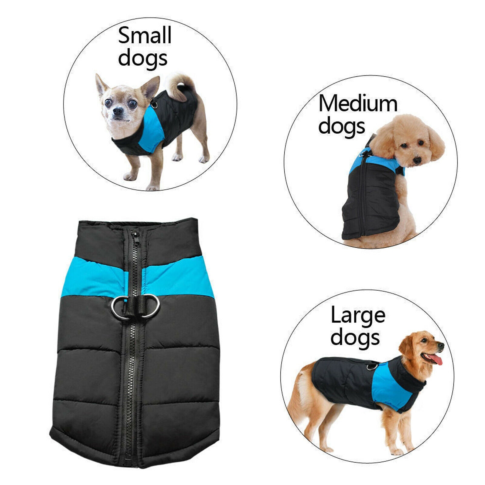 Waterproof Winter Dog Jacket - Pet Supplies Australia