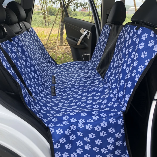 Waterproof Pet Car Seat Cover Black or Blue - Pet Supplies Australia