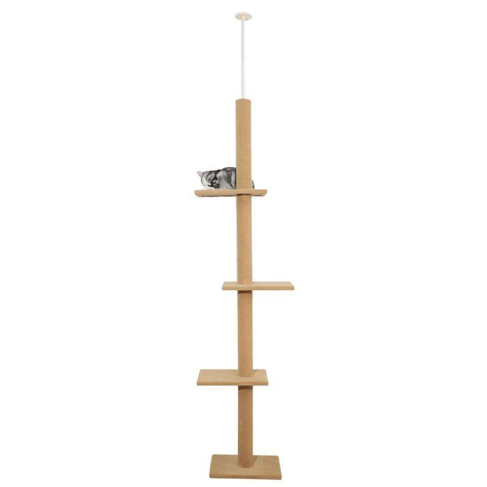 Cat Scratching Tree FLOOR TO CEILING - Pet Supplies Australia
