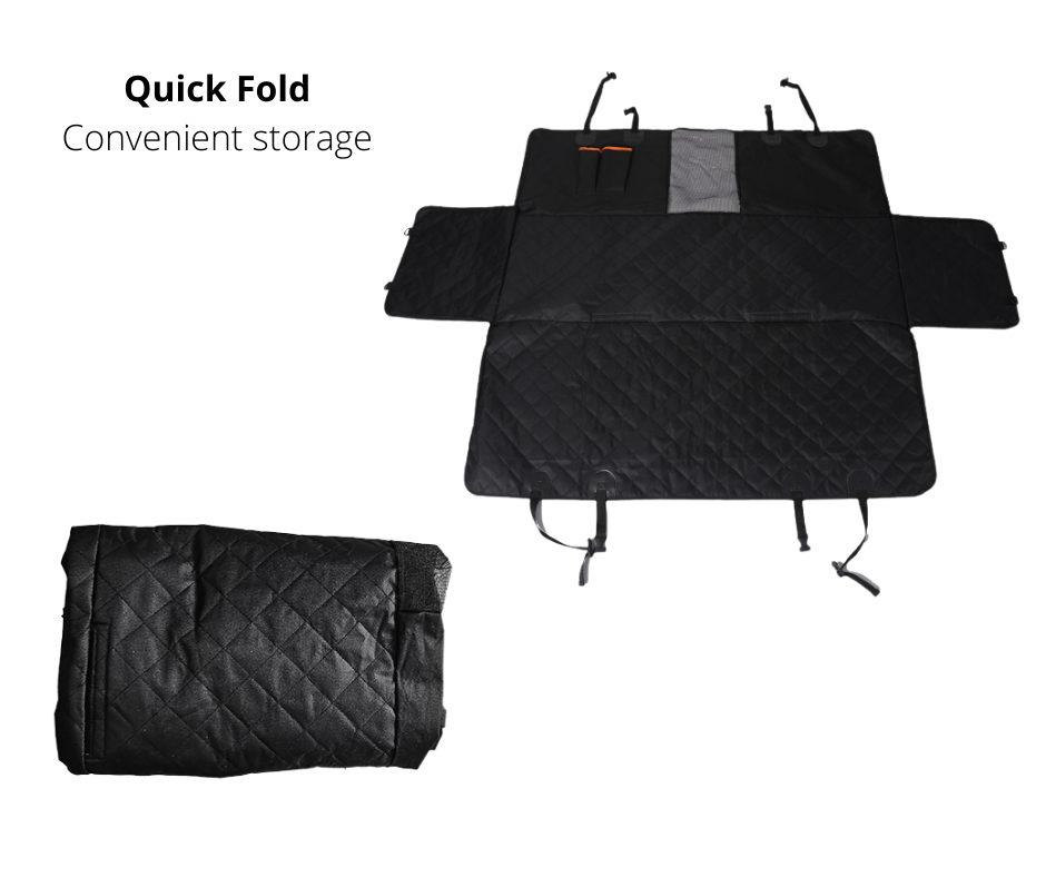 Waterproof Pet Car Seat Cover With Mesh Window + Free Buckle Leash - Pet Supplies Australia