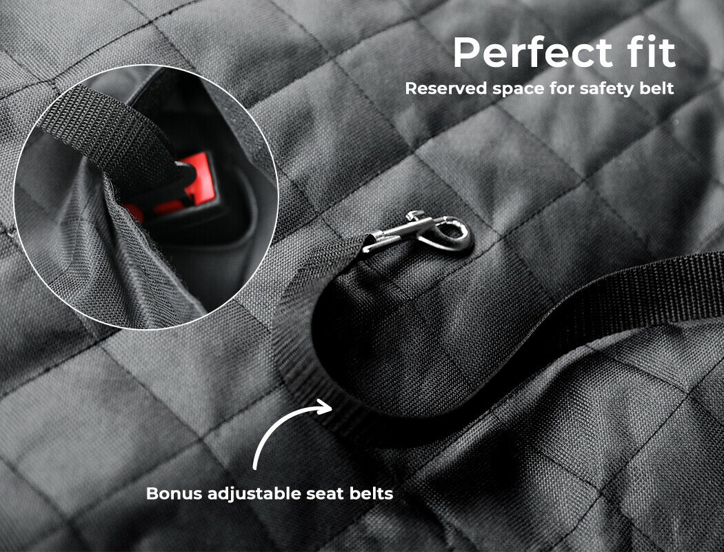 Waterproof Pet Car Seat Cover With Mesh Window + Free Buckle Leash - Pet Supplies Australia