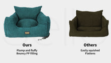 Load image into Gallery viewer, Travel Bolster Pet Car Seat Bed - Pet Supplies Australia