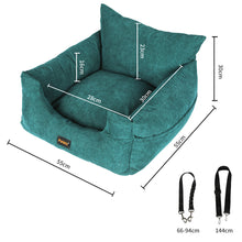 Load image into Gallery viewer, Travel Bolster Pet Car Seat Bed - Pet Supplies Australia