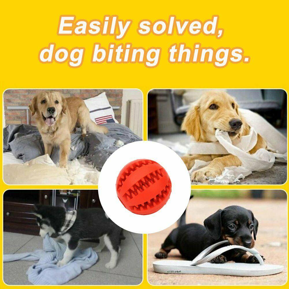 Teeth Cleaning Dog Chew Treat Ball - Pet Supplies Australia