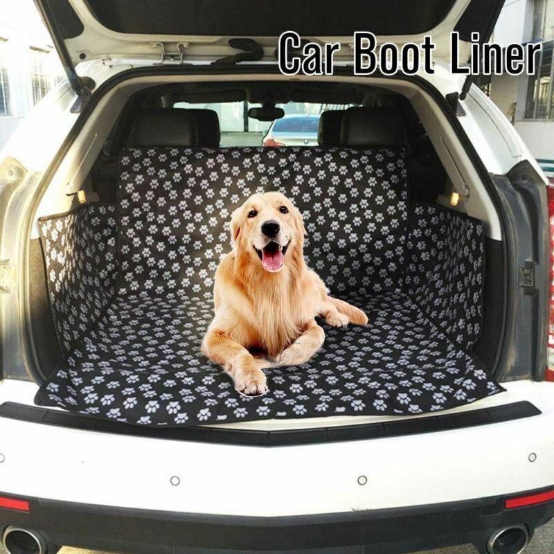 Paw Print Car Boot Cover - Pet Supplies Australia