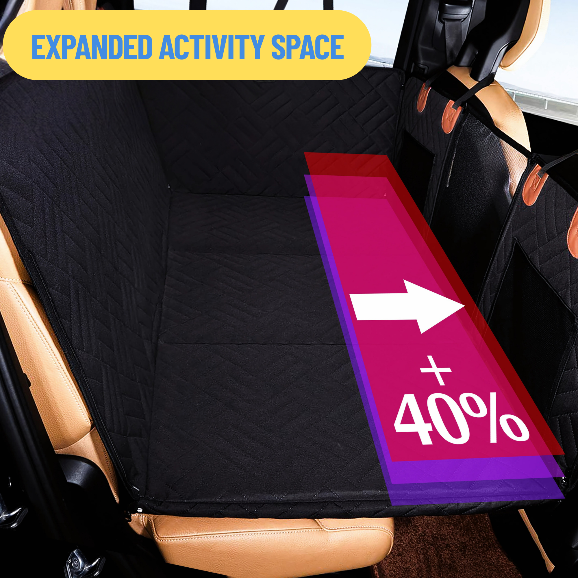 Back Seat Extender for Dogs – Waterproof Car Seat - Pet Supplies Australia