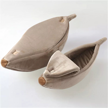 Load image into Gallery viewer, Pet Banana Calming Bed - Pet Supplies Australia
