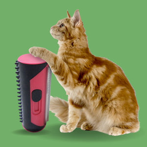 Pet Deshedding Roll Brush - Pet Supplies Australia