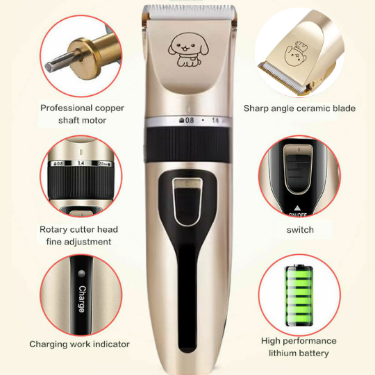 Cordless Pet Grooming Clipper - Pet Supplies Australia