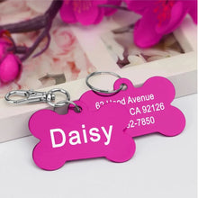 Load image into Gallery viewer, Personalised Customised Aluminium Pet ID Tag
