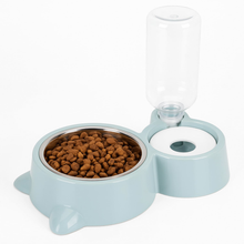 Load image into Gallery viewer, 2 in 1 Cat Feeder and Water Dispenser - Pet Supplies Australia
