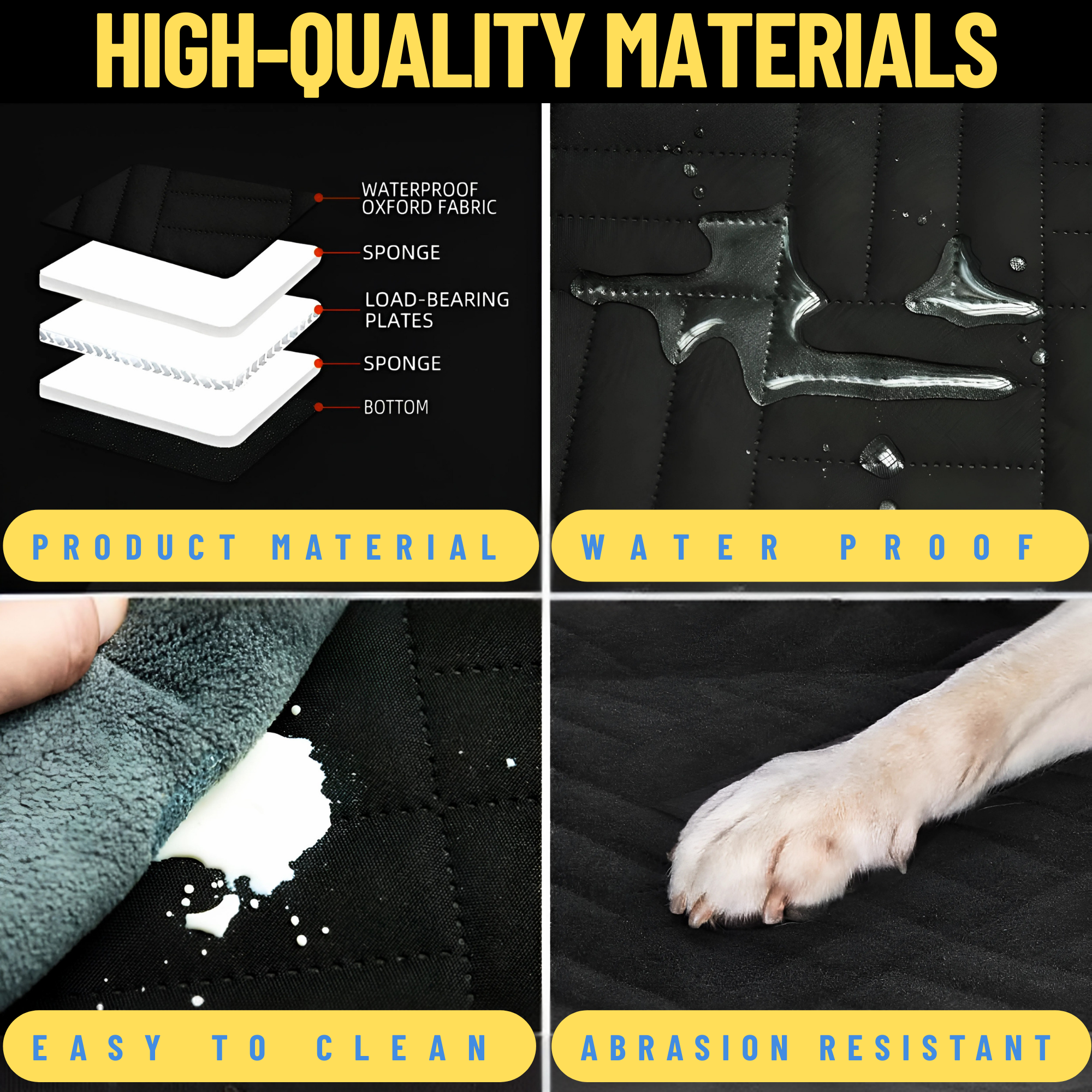 Back Seat Extender for Dogs – Waterproof Car Seat - Pet Supplies Australia