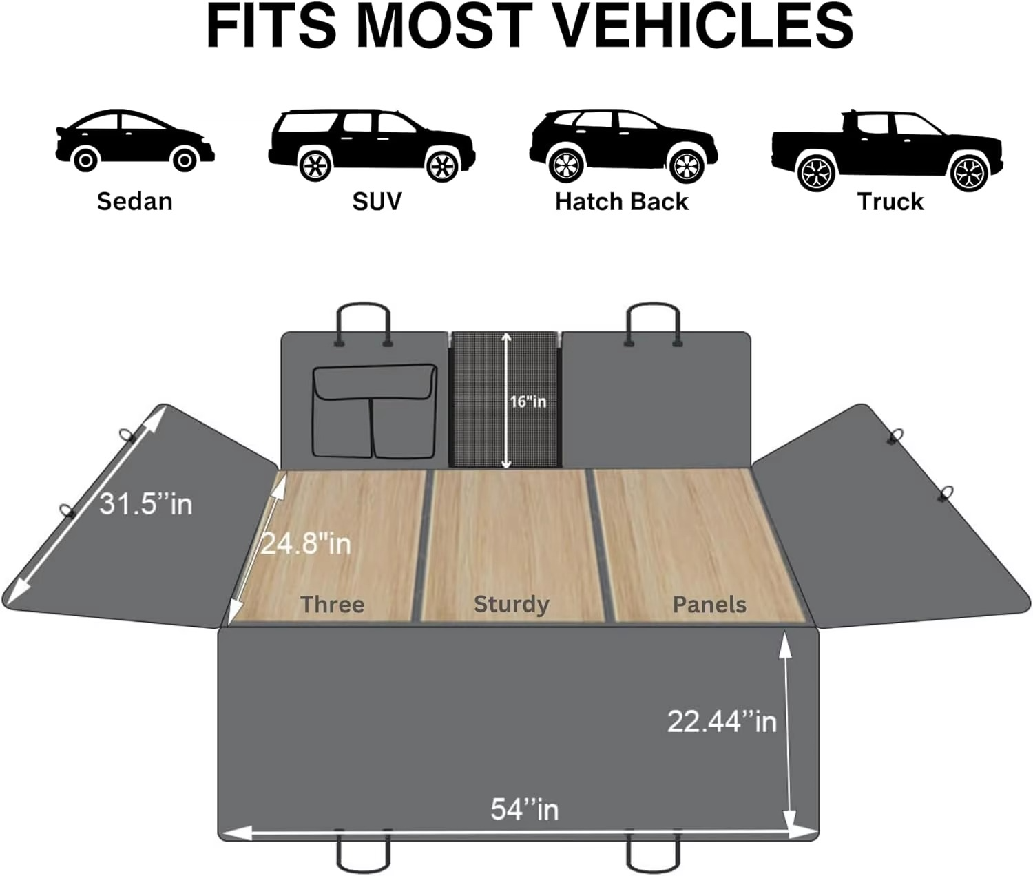 Leather Backseat Extender for Dogs ( Pre-order) - Pet Supplies Australia