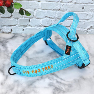 Personalised Embroidered Dog Harness - Pet Supplies Australia