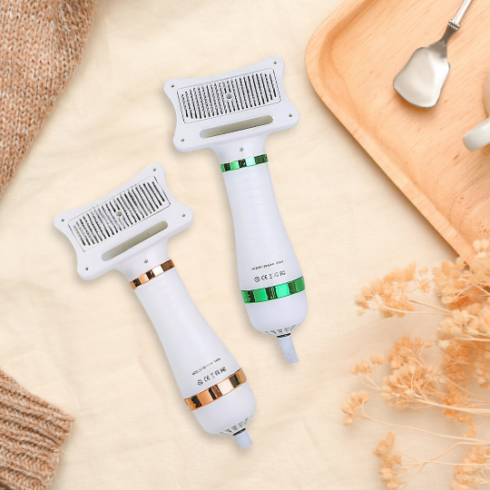 2-in-1 Pet Hair Dryer Brush - Pet Supplies Australia