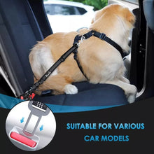 Load image into Gallery viewer, Dog Seat Belt for Cars, Headrest Restraint - Pet Supplies Australia
