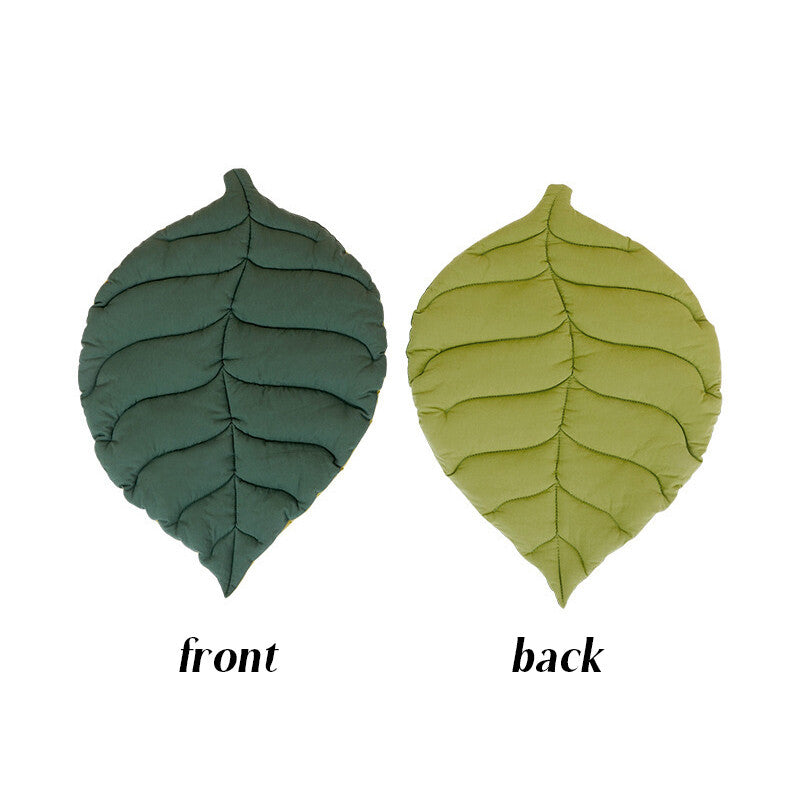Leaf Shaped Reversible Sleep Mat - Pet Supplies Australia