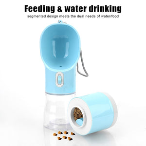 Travel Pet Water & Treat Bottle - Pet Supplies Australia