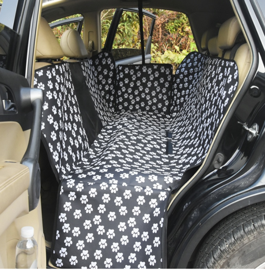Waterproof Pet Car Seat Cover Black or Blue - Pet Supplies Australia