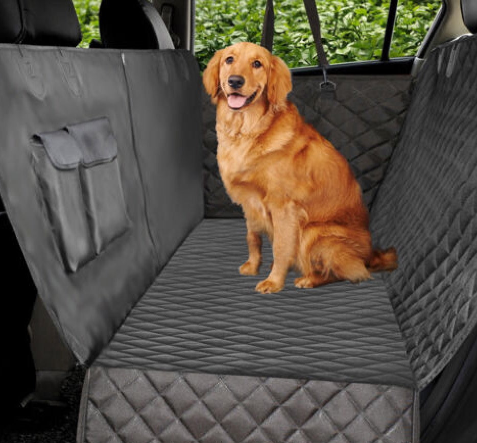 Waterproof Pet Car Seat Cover With Mesh Window + Free Buckle Leash - Pet Supplies Australia
