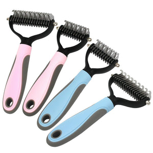 Dual-Head Safe Pet Dematting Comb - Pet Supplies Australia