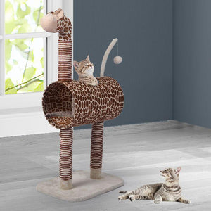 Cat Scratching Tree GIRAFFE - Pet Supplies Australia