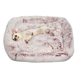 Rectangle Super Soft Calming Dog Beds - Pet Supplies Australia