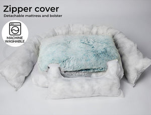 Rectangle Super Soft Calming Dog Beds - Pet Supplies Australia