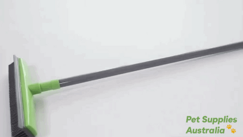 Rubber Pet Fur Broom - Pet Supplies Australia