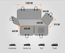 Load image into Gallery viewer, Waterproof Pet Car Seat Cover Without Mesh Window + Free Buckle Leash - Pet Supplies Australia
