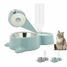 Load image into Gallery viewer, 2 in 1 Cat Feeder and Water Dispenser - Pet Supplies Australia
