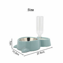 Load image into Gallery viewer, 2 in 1 Cat Feeder and Water Dispenser - Pet Supplies Australia
