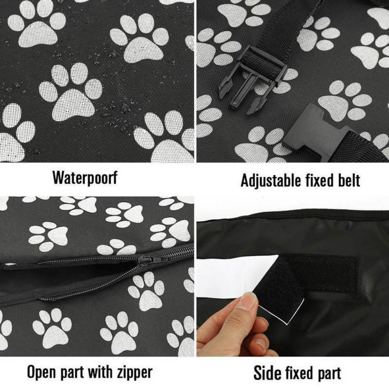 Paw Print Car Boot Cover - Pet Supplies Australia