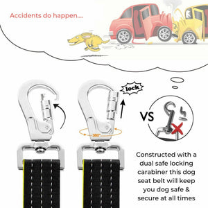 Dog Seat Belt for Cars, Headrest Restraint - Pet Supplies Australia