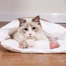 Load image into Gallery viewer, Cozy Cat Bed with Pillow - Pet Supplies Australia
