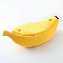Load image into Gallery viewer, Pet Banana Calming Bed - Pet Supplies Australia
