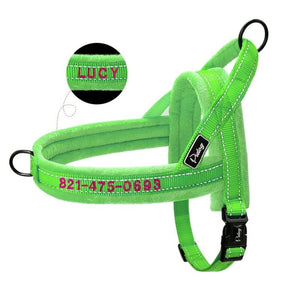 Personalised Embroidered Dog Harness - Pet Supplies Australia