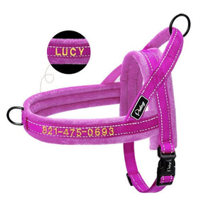 Personalised Embroidered Dog Harness - Pet Supplies Australia