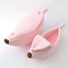 Load image into Gallery viewer, Pet Banana Calming Bed - Pet Supplies Australia
