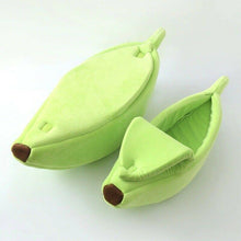 Load image into Gallery viewer, Pet Banana Calming Bed - Pet Supplies Australia
